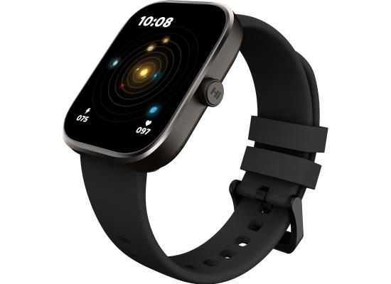 HiFuture LUME Pro Smartwatch 1.85-inch AMOLED Display, Dual-Core Processor, 100+ Sports Modes, Built-in Wireless Calling, 24/7 Health Monitoring (Heart Rate, SpO2, Sleep), Ultra-Light Weight Sleek Design, Black